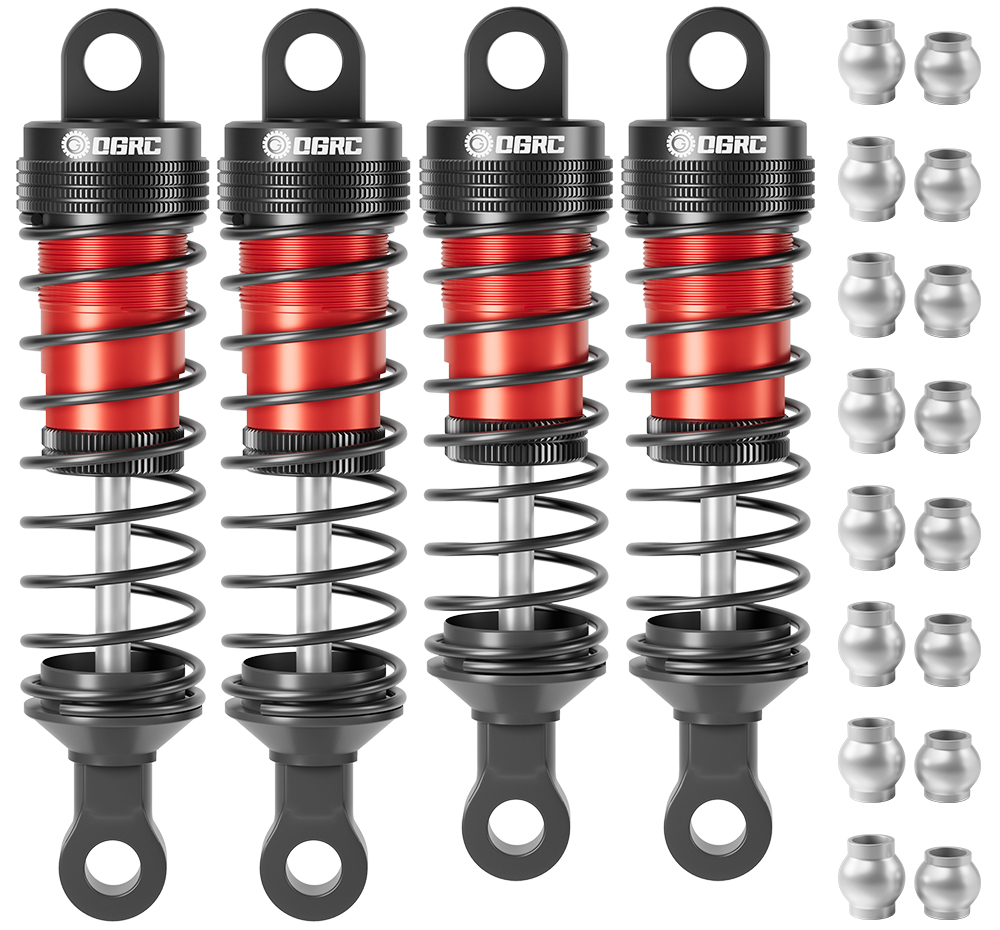 Rc Suspension Arm - OGRC Aluminum Oil Shock Absorber 2.5mm