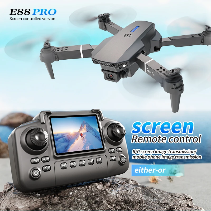 Drone Vera Rc - Professional E88 PRO Drone with screen