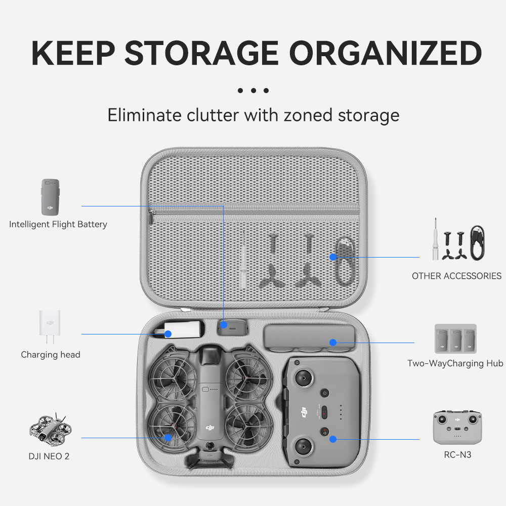 XFJI Travel Organizer Bag for  - Drone Rc Cover 评论和价格