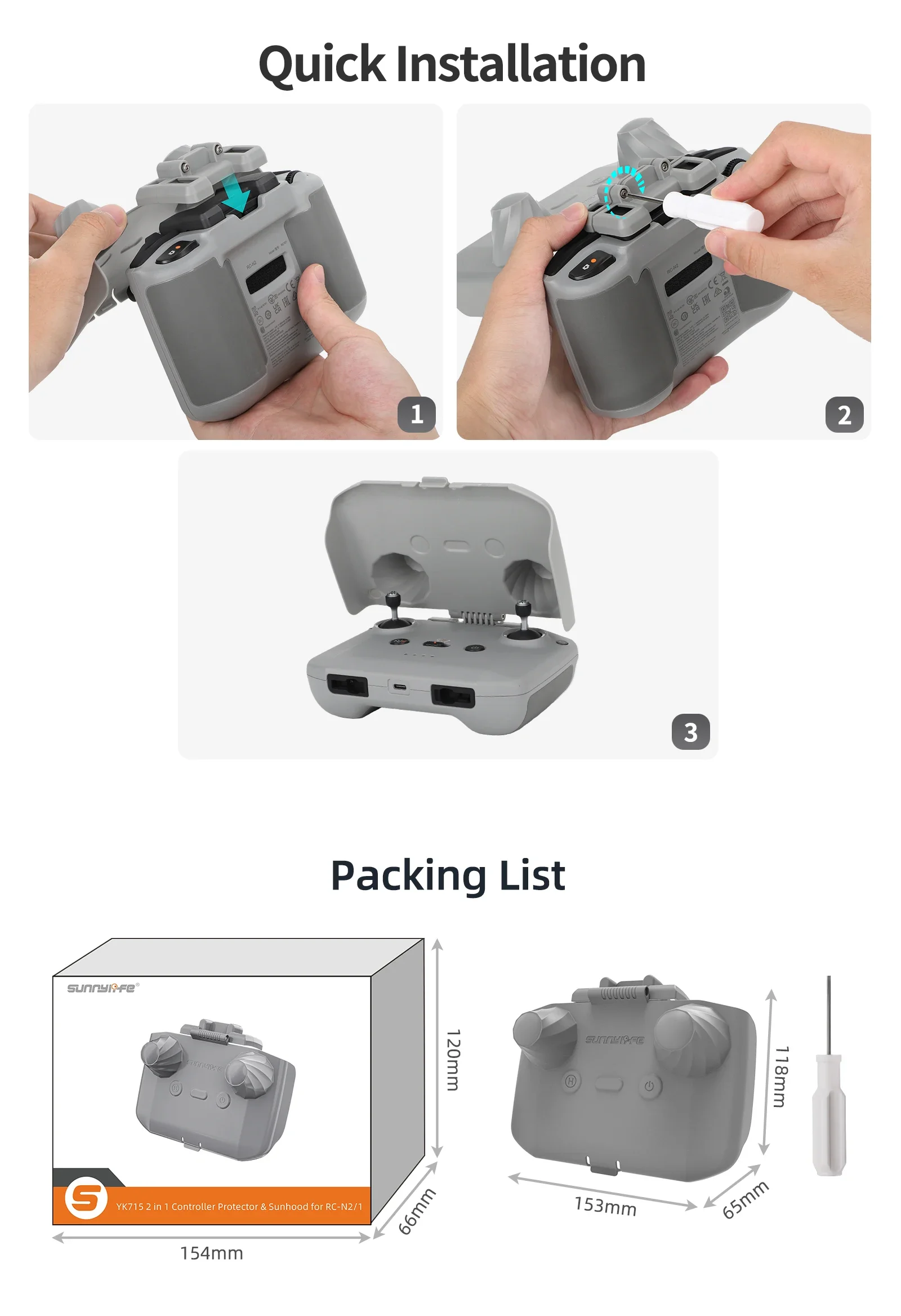 2 in 1 Controller Protector Su - Drone Rc Cover 评论和价格