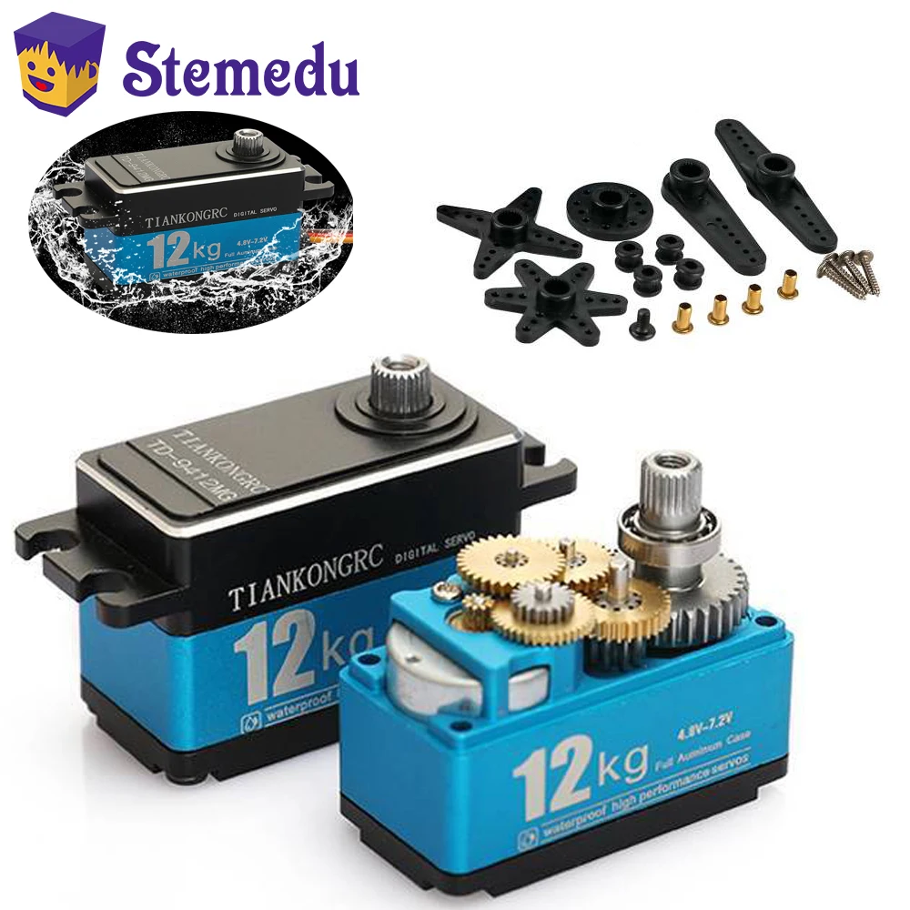 12KG TD-9412MG High Torque Ful - Rc Car Servo 评论和价格