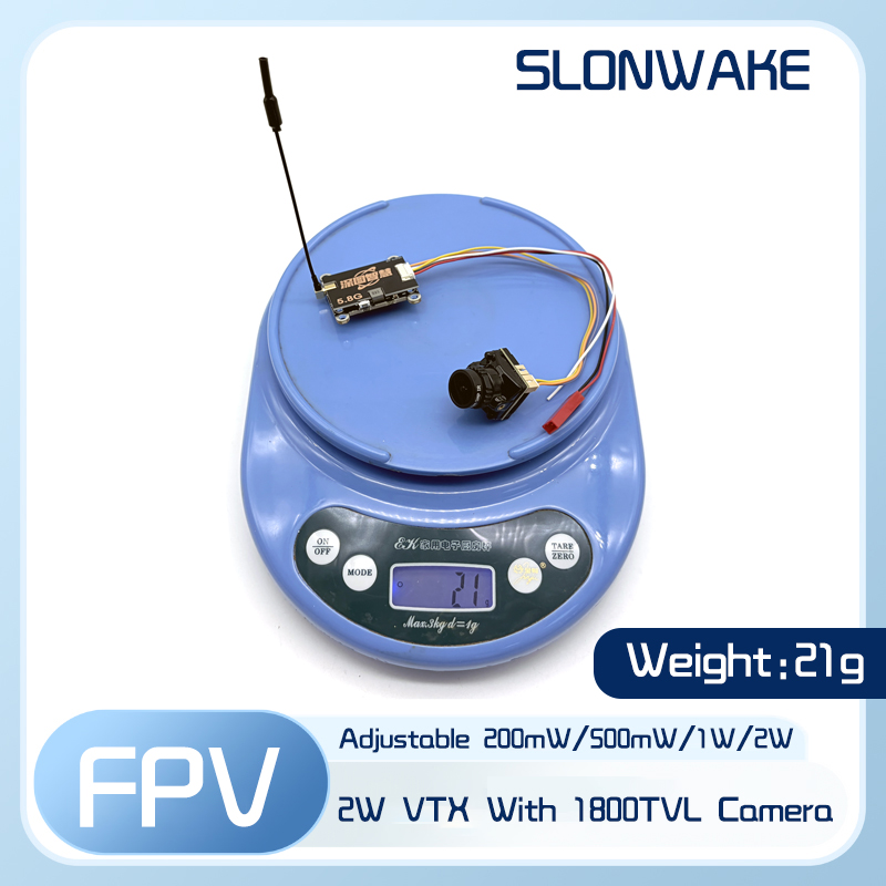 SLONWAKE 5.8G 56CH 2W transmit - Fpv Drone Camera 评论和价格