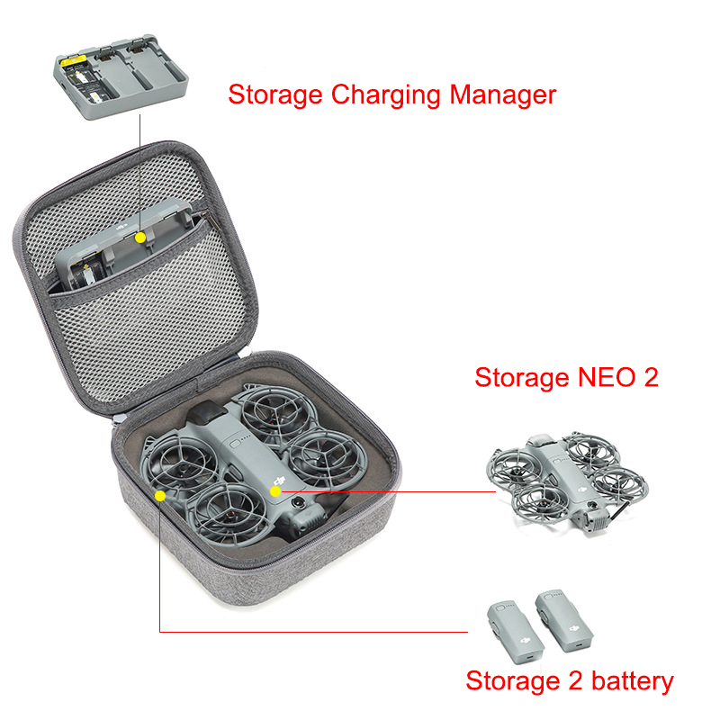 Box for DJI Neo 2 RC N3 Drone  - Drone Rc Cover 评论和价格