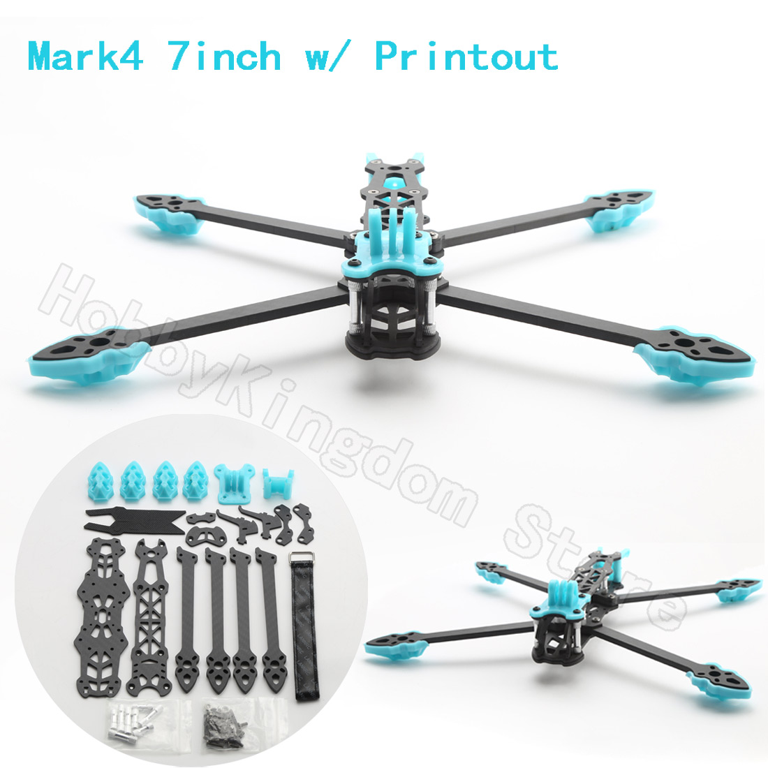 Mark4 7 inch FPV Drone Frame 2 - Carbon Fiber Drone Arm 评论和价格