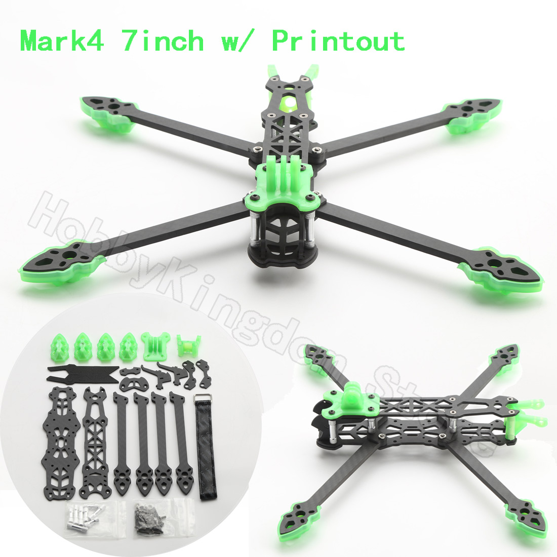 Mark4 7 inch FPV Drone Frame 2 - Carbon Fiber Drone Arm 评论和价格