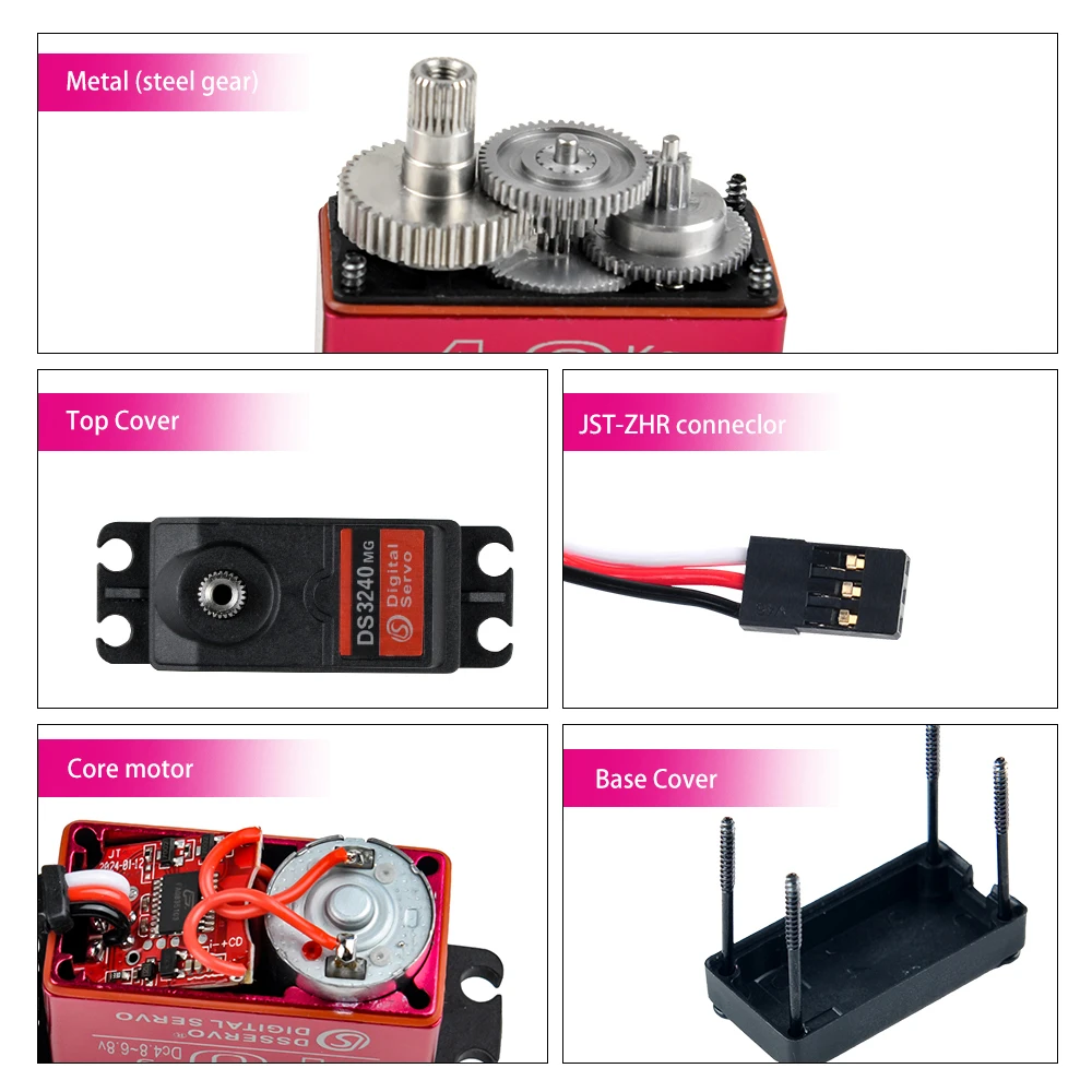 40KG Dsservo DS3240 Large Torq - Rc Car Servo 评论和价格