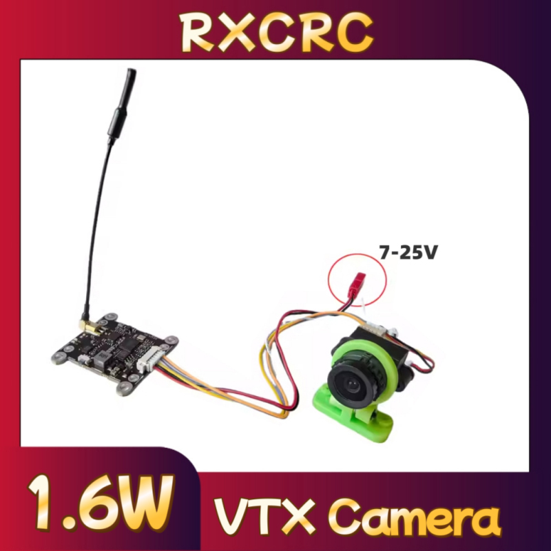 RXCRC 5.8G Module 48CH 1.6W VT - Fpv Drone Camera 评论和价格