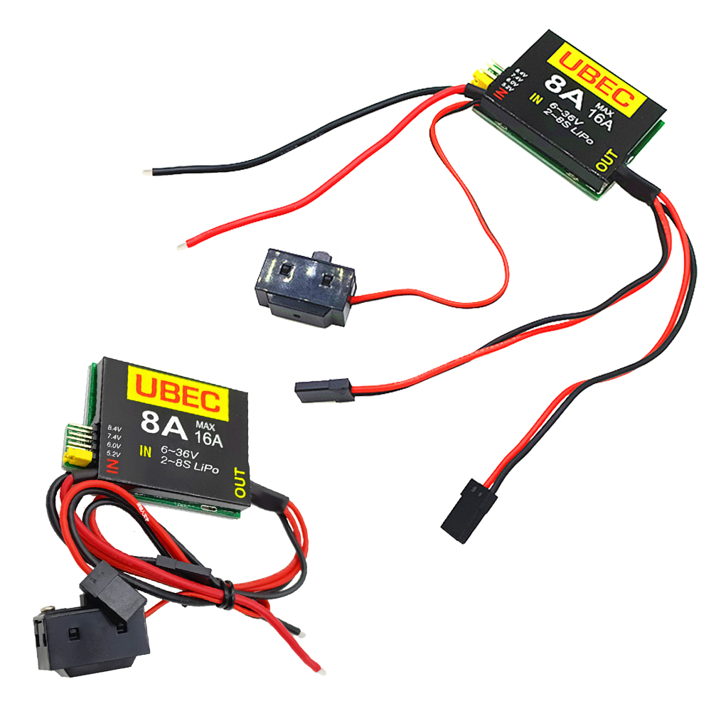 New 2S-6S 6-36V UBEC-8A BEC &  - Rc Car Servo 评论和价格