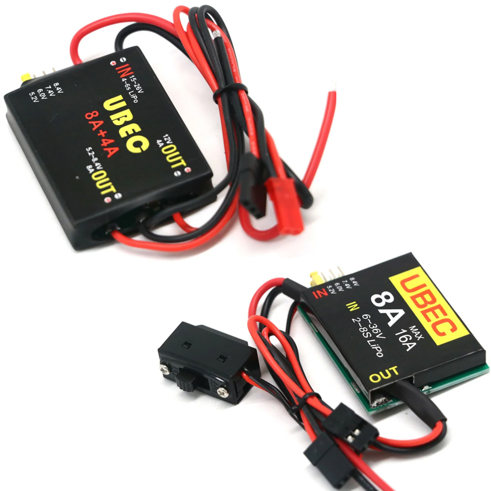 New 2S-6S 6-36V UBEC-8A BEC &  - Rc Car Servo 评论和价格