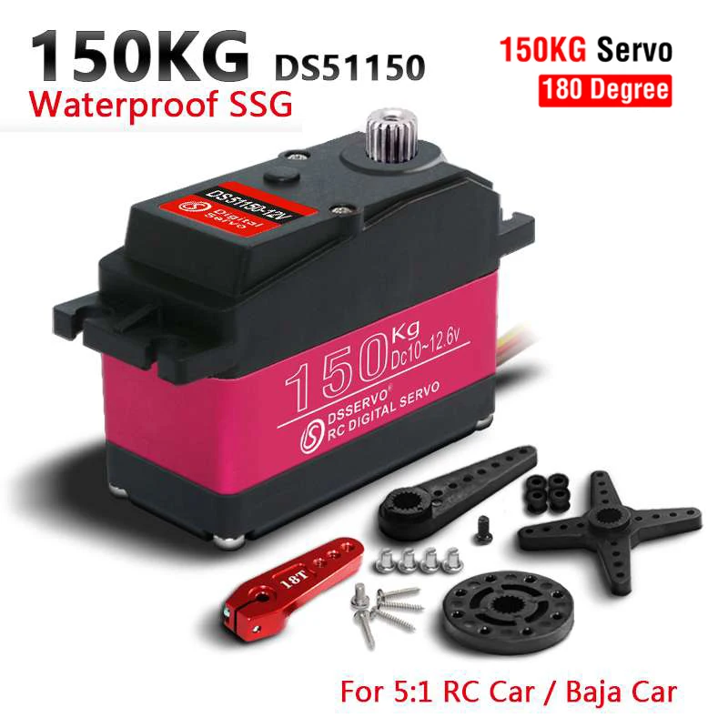 60/80/150/160KG DS5160 DS5180  - Rc Car Servo 评论和价格