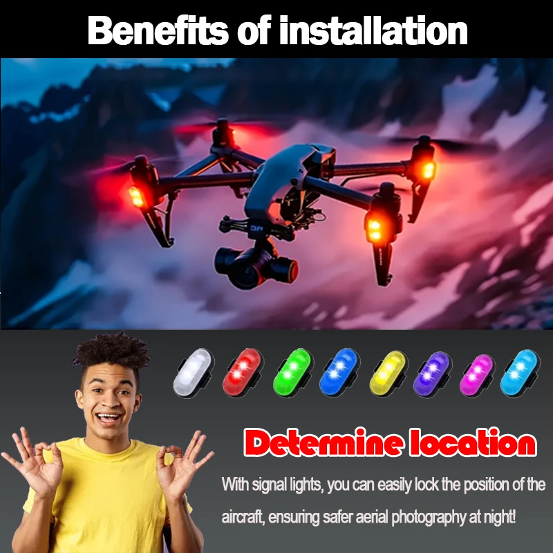 LED Aircraft Strobe Lights 1-1 - Drone Aircraft Jjrc 评论和价格