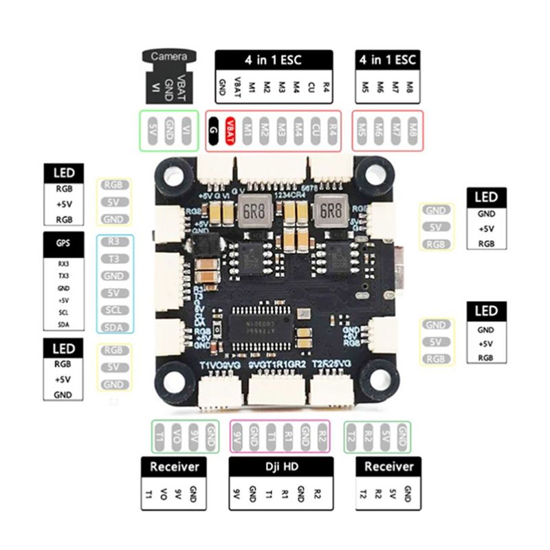 ABXE-F722 Flight Controller 5V - Drone Rc Parts 评论和价格