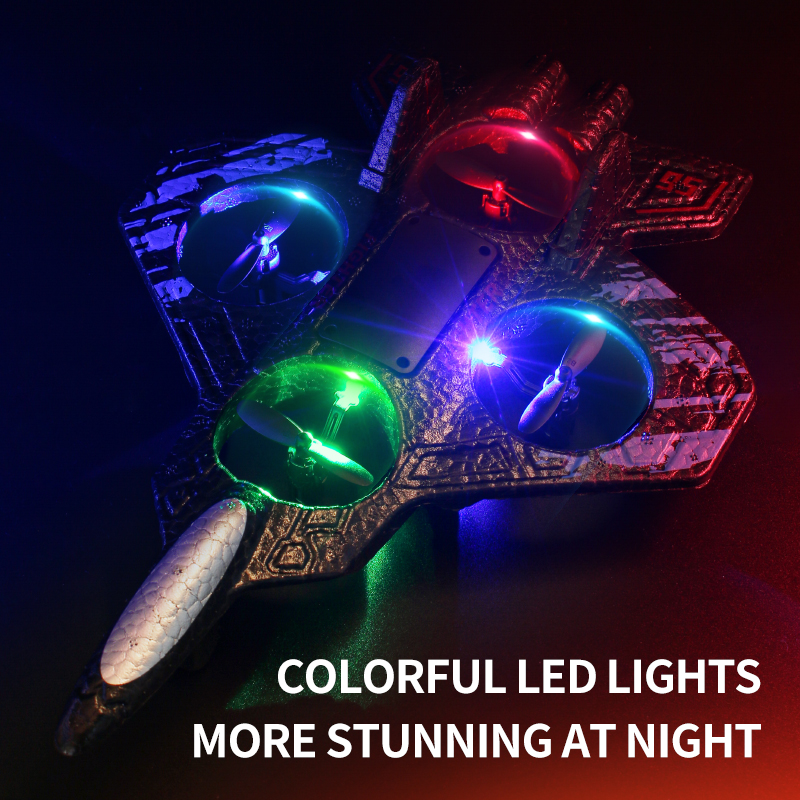 with LED colorful lights aircr - Drone Aircraft Jjrc 评论和价格