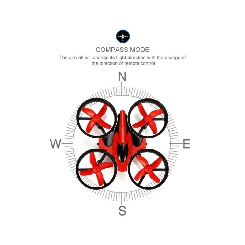 Mini 2.4G 4CH 4-Axis Gyro NH-0 - Drone Aircraft Jjrc 评论和价格
