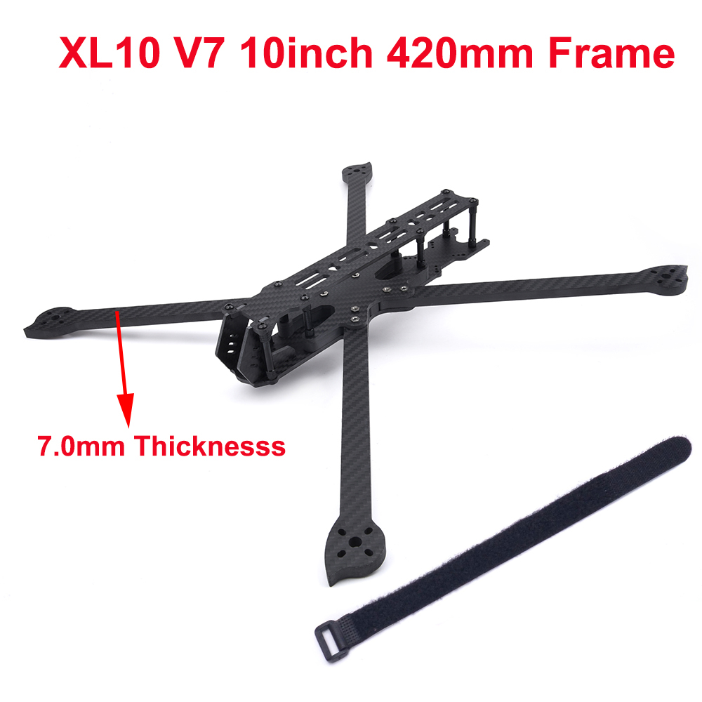 XL10 V7 10inch 420 420mm Wheel - Carbon Fiber Drone Arm 评论和价格