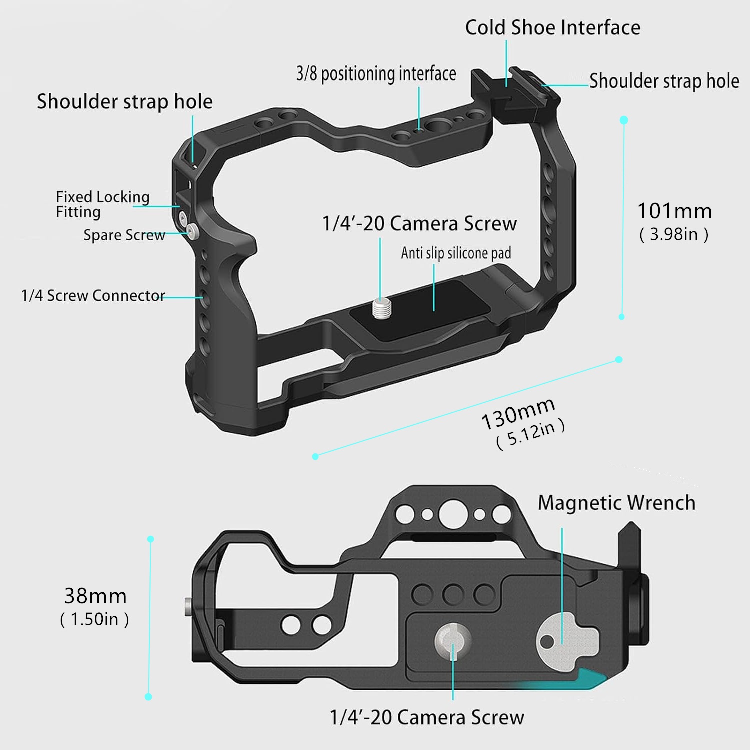 R50 Camera Cage for Canon EOS  - Canon Camera Eos R50 评论和价格