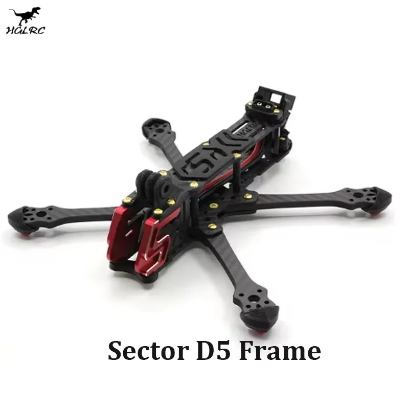 HGLRC Sector X5 210mm Sector D - Carbon Fiber Drone Arm 评论和价格