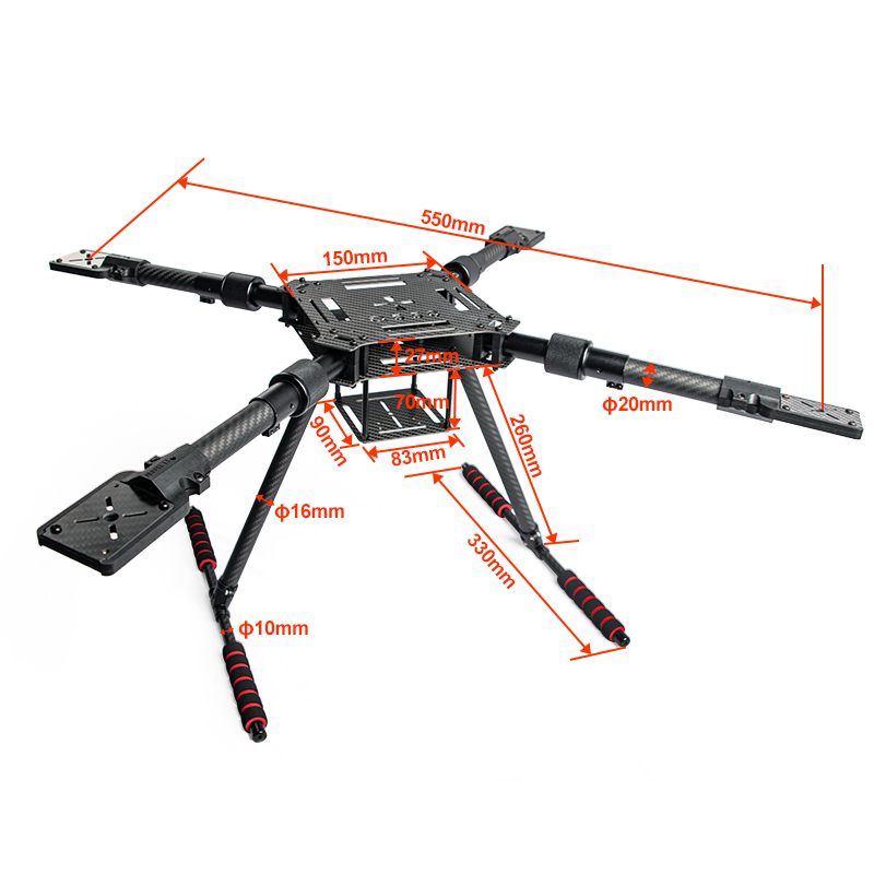 Carbon Fiber Folding Drone Fra - Carbon Fiber Drone Arm 评论和价格
