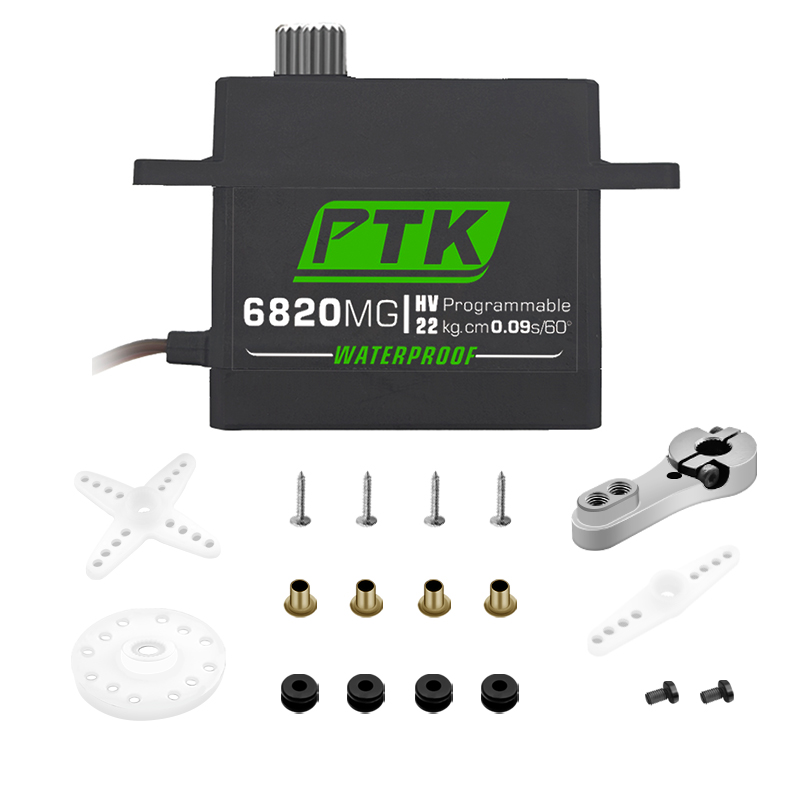 PTK servo Metal gear 20Kg 30Kg - Rc Car Servo 评论和价格